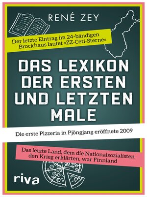 cover image of Das Lexikon der ersten und letzten Male